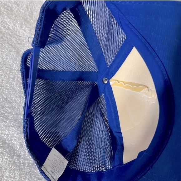 Vintage Gulf Alberta Canada Pipeline Mesh Back Snap Back Trucker Hat - Picture 9 of 12